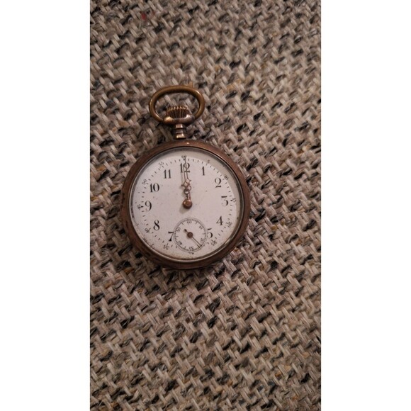 Antique No Name Silver 8.00 Open Face/ 2-Covered Pocket Watch Case 41 mm. - Picture 1 of 9